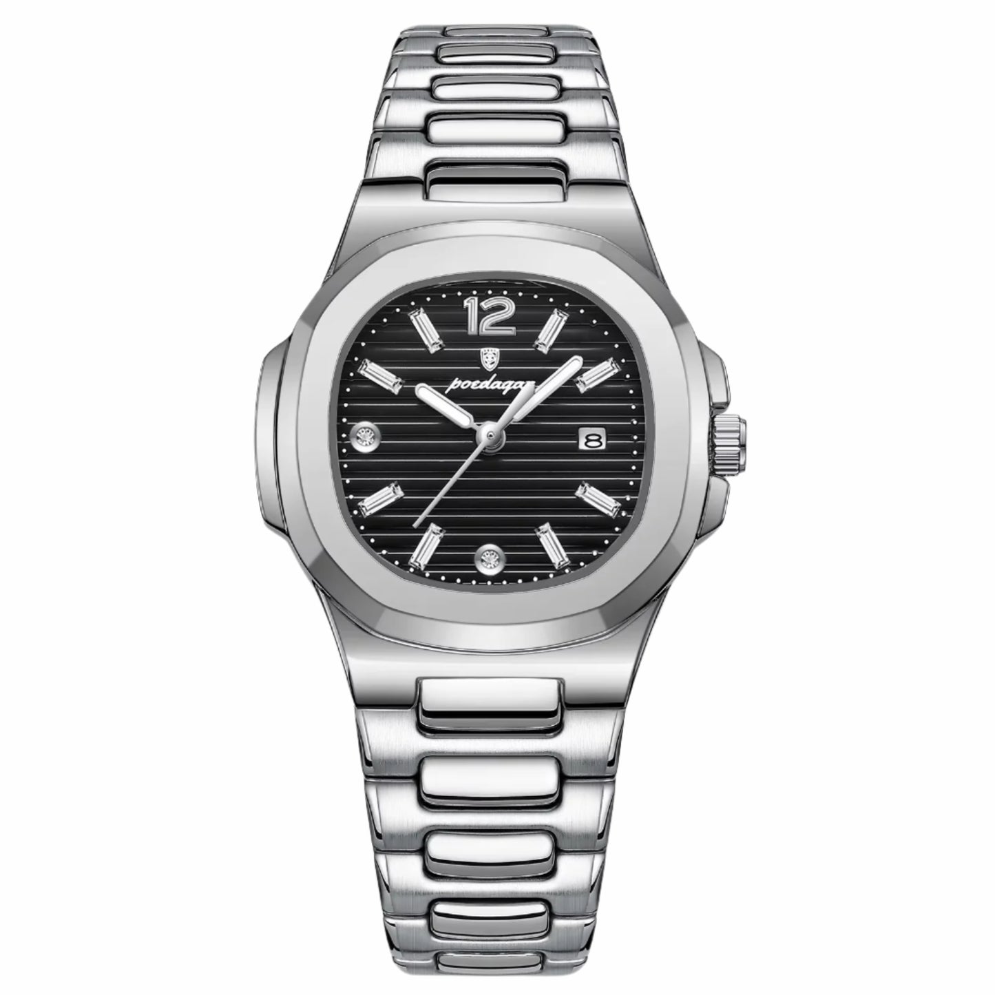 Luxury Watch for Woman Square Ladies Quartz Watch Luminous Waterproof Date Women'S Watches Dress Female Clock Reloj+Box