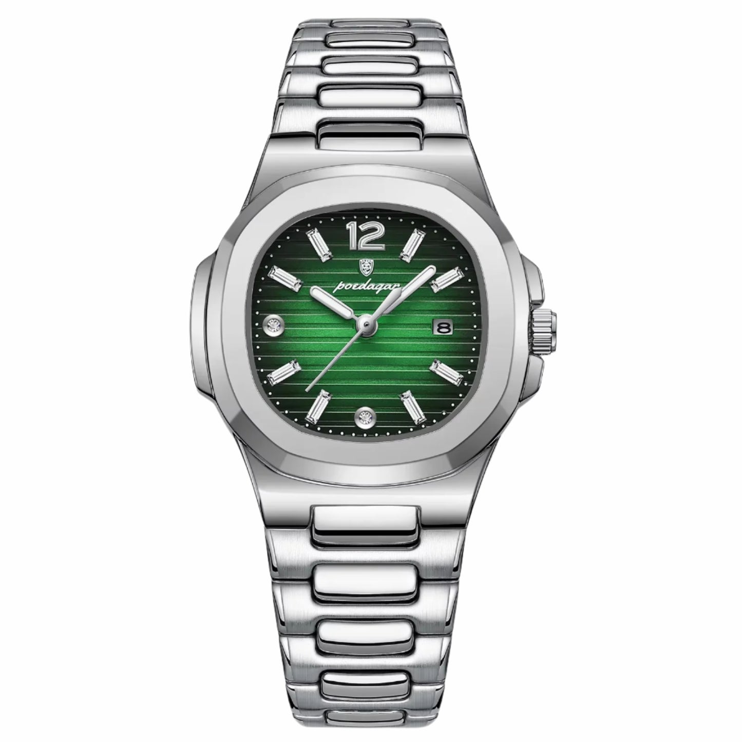 Luxury Watch for Woman Square Ladies Quartz Watch Luminous Waterproof Date Women'S Watches Dress Female Clock Reloj+Box