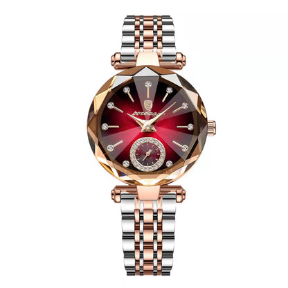 Luxury Woman Wristwatch Elegant Waterproof Stainless Steel Watch for Ladies Dress Diamond Quartz Women'S Watches Reloj