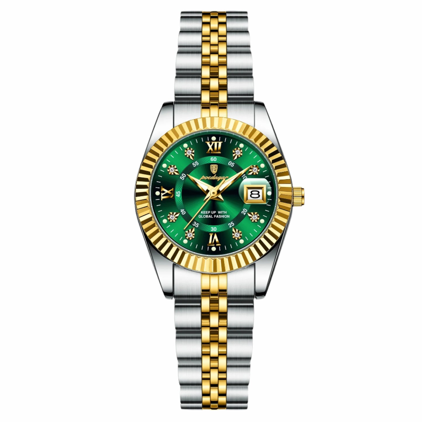 Luxury Elegant Watch for Women Waterproof Luminous Date Ladies Watch Stainless Steel Quartz Women'S Watches Girl Reloj