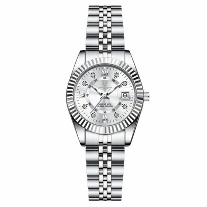 Luxury Elegant Watch for Women Waterproof Luminous Date Ladies Watch Stainless Steel Quartz Women'S Watches Girl Reloj