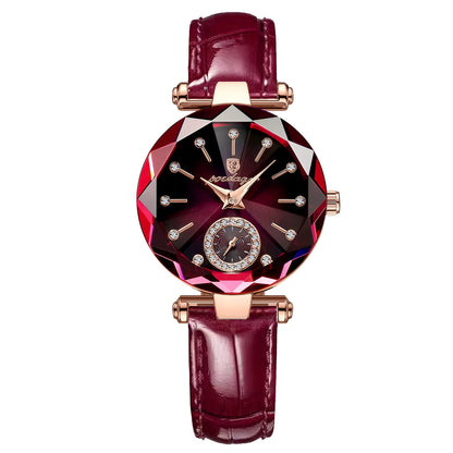 Luxury Woman Wristwatch Elegant Waterproof Stainless Steel Watch for Ladies Dress Diamond Quartz Women'S Watches Reloj