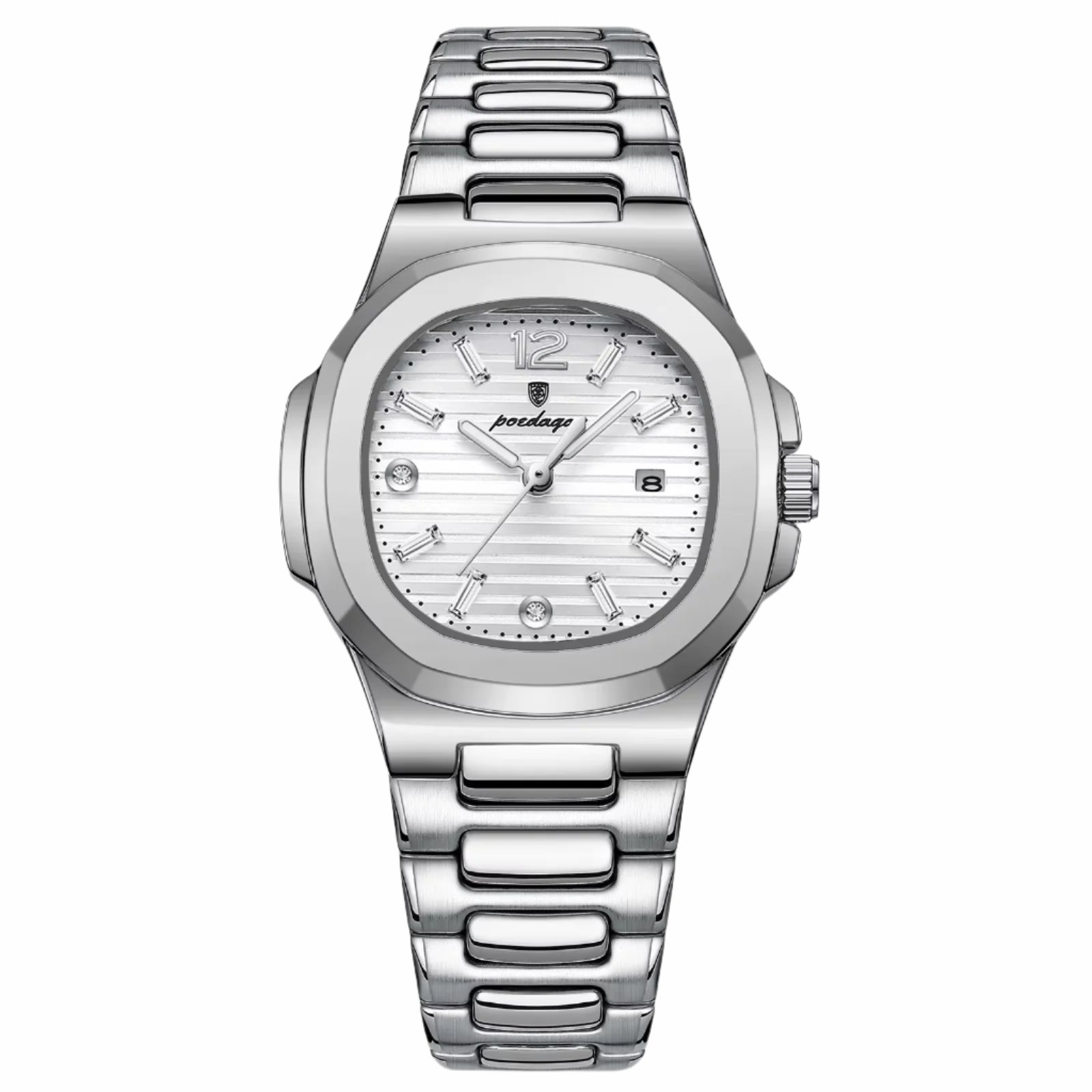 Luxury Watch for Woman Square Ladies Quartz Watch Luminous Waterproof Date Women'S Watches Dress Female Clock Reloj+Box