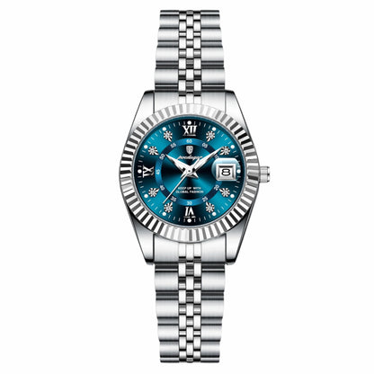 Luxury Elegant Watch for Women Waterproof Luminous Date Ladies Watch Stainless Steel Quartz Women'S Watches Girl Reloj