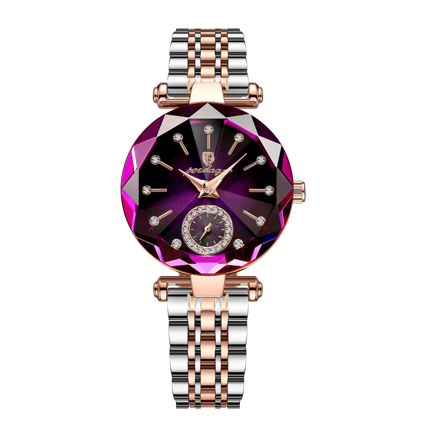 Luxury Woman Wristwatch Elegant Waterproof Stainless Steel Watch for Ladies Dress Diamond Quartz Women'S Watches Reloj