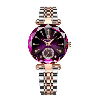 Luxury Woman Wristwatch Elegant Waterproof Stainless Steel Watch for Ladies Dress Diamond Quartz Women'S Watches Reloj