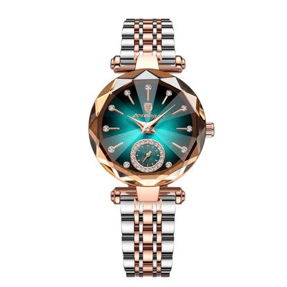 Luxury Woman Wristwatch Elegant Waterproof Stainless Steel Watch for Ladies Dress Diamond Quartz Women'S Watches Reloj